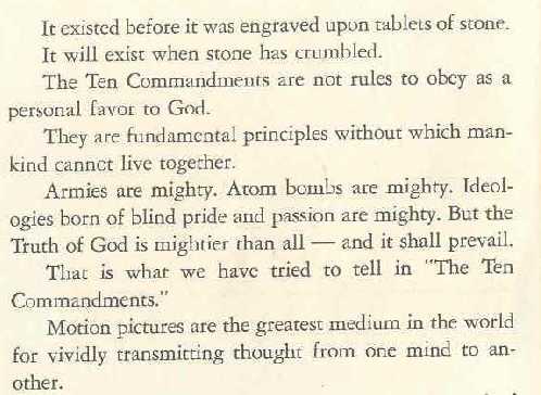 THE TEN COMMANDMENTS