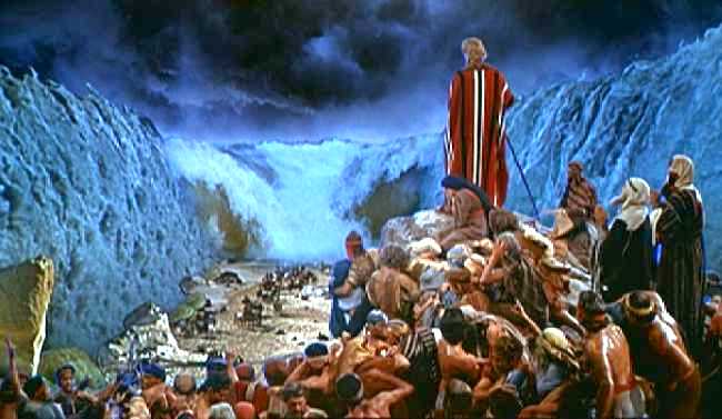 MOISES VE LLEGAR A LOS CARROS