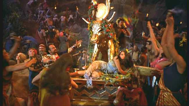 Dathan ofrece a Lilia en sacrificio